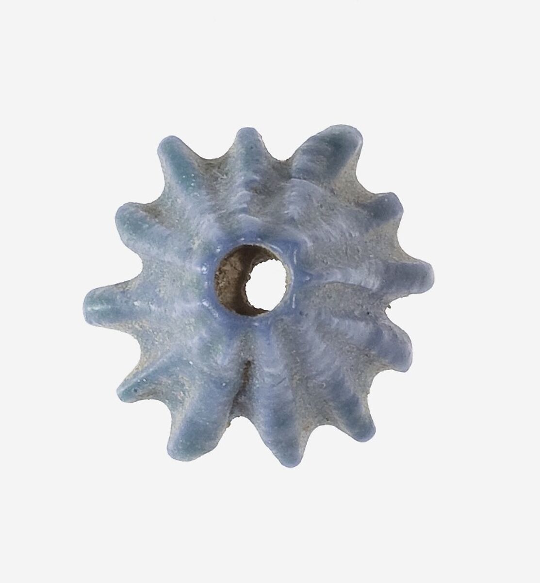 Pendant: Petals of Cornflower, Faience 