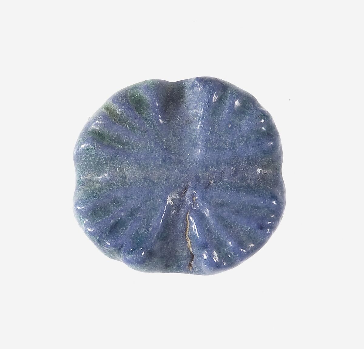 Pendant: Petals of Cornflower, Faience 