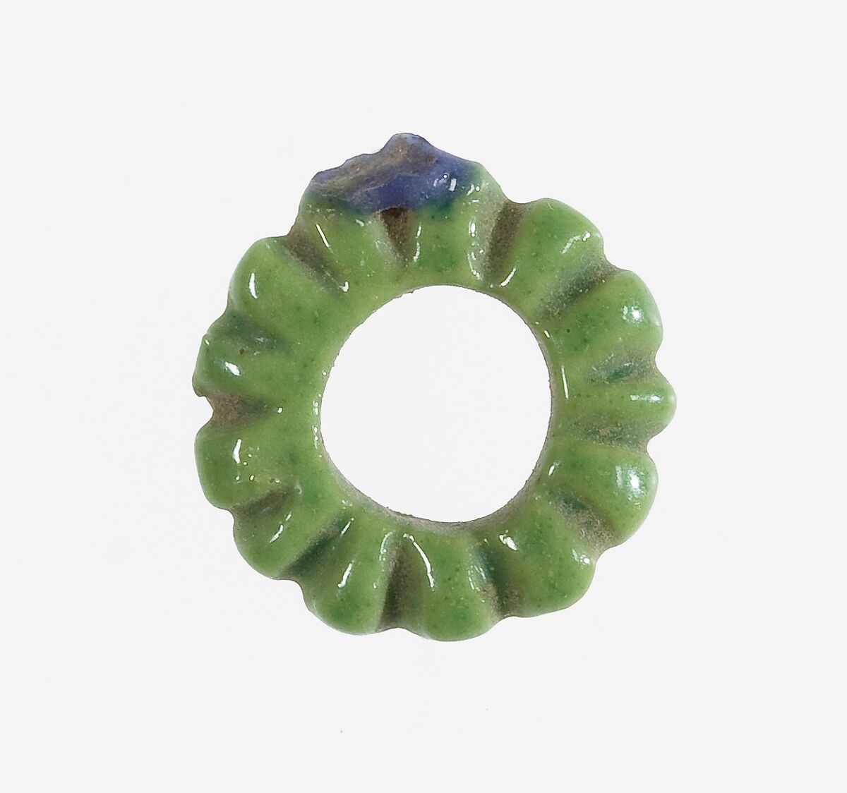 Ring Pendant, Faience 