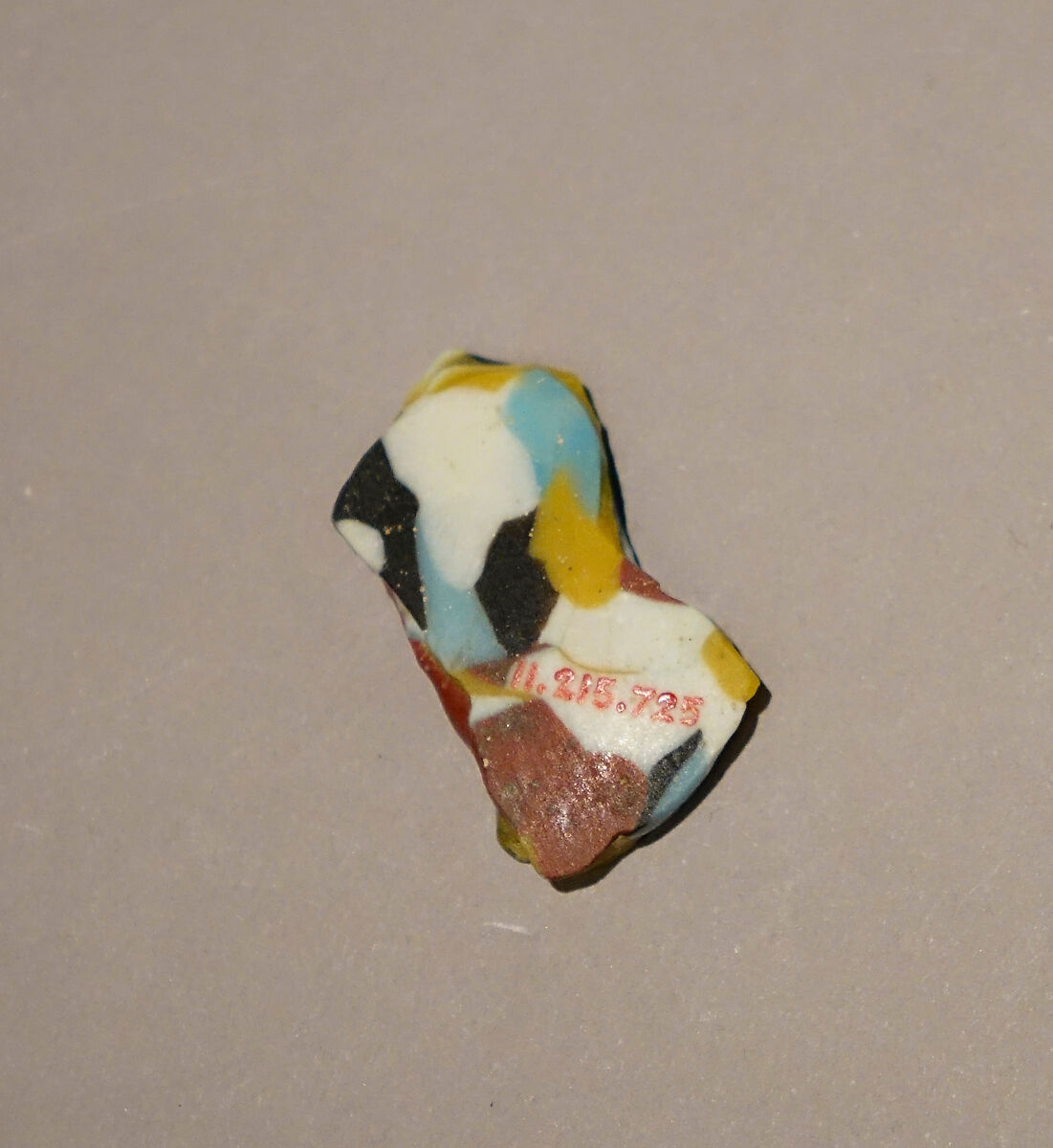 Fragment of a Dish of Polychrome Mosaic Glass, Glass