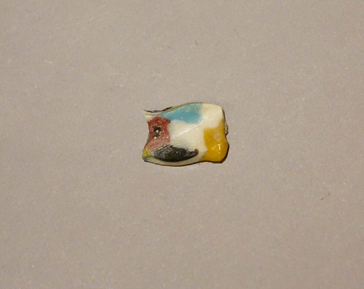 Fragment of a Dish of Polychrome Mosaic Glass, Glass