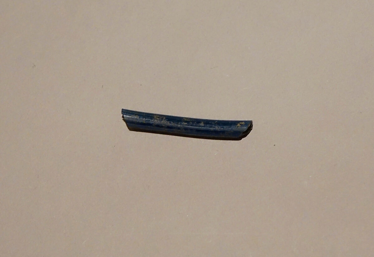 Fused Rods of Opaque Blue Glass, Glass