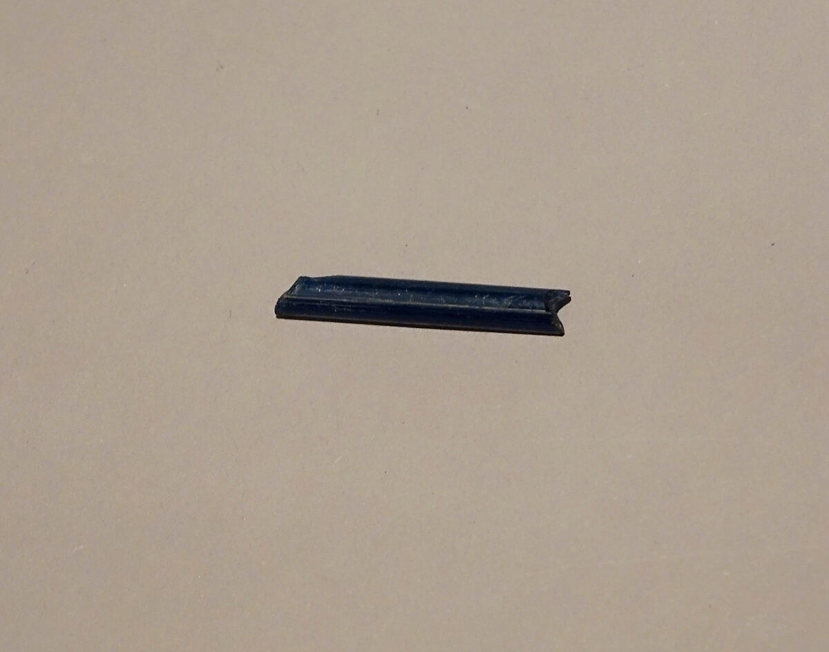 Fused Rods of Opaque Blue Glass, Glass