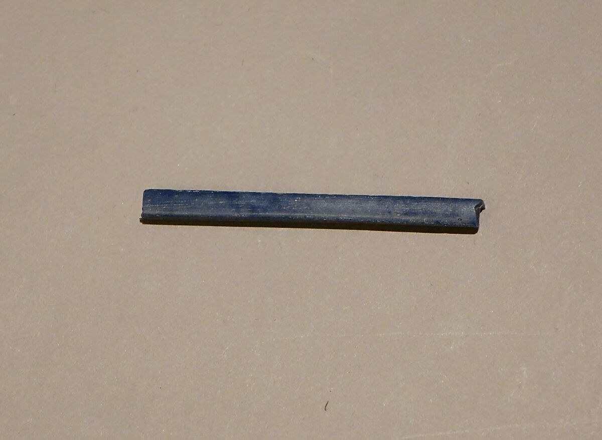 Rod of Opaque Blue Glass, Glass