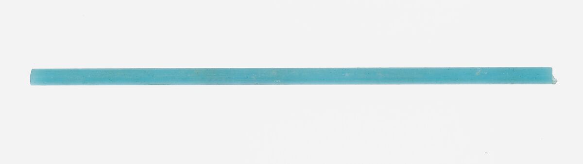 Rod of Opaque Light Blue Glass, Glass 
