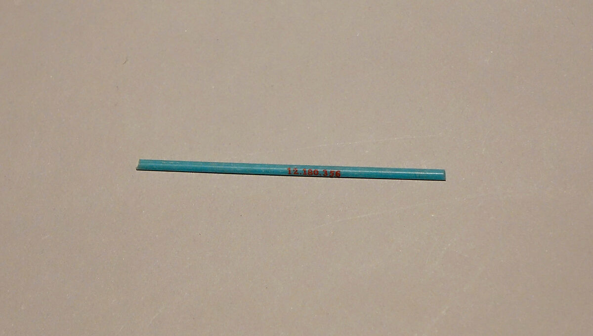 Rod of Opaque Light Blue Glass, Glass