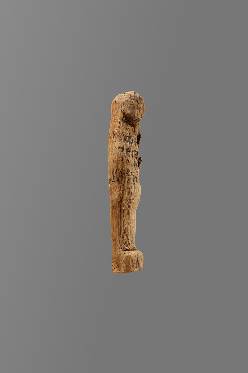 Shabti of Tetinefer, Wood