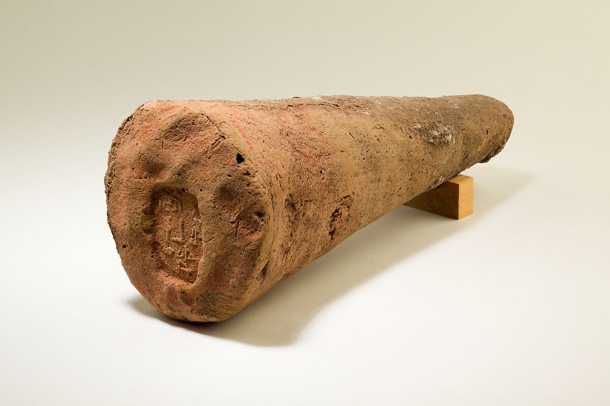 Funerary Cone of the Steward Abekh, Pottery 