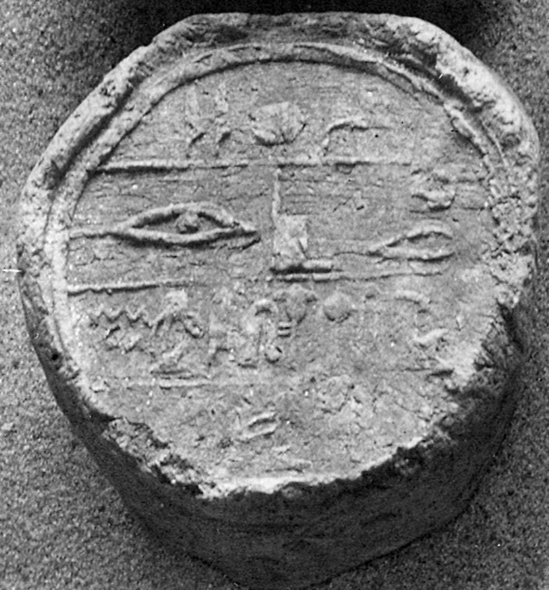 Funerary Cone of the Inspector of Scribes Ineni, Pottery