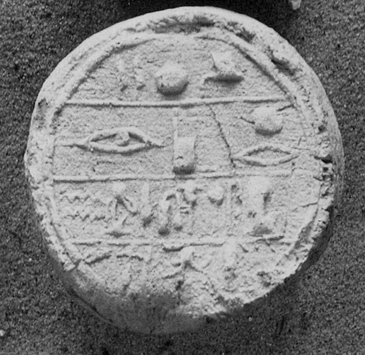 Funerary Cone of the Inspector of Scribes Ineni, Pottery