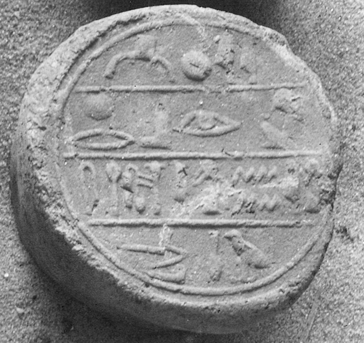 Funerary Cone of the Overseer of Scribes Ineni, Pottery