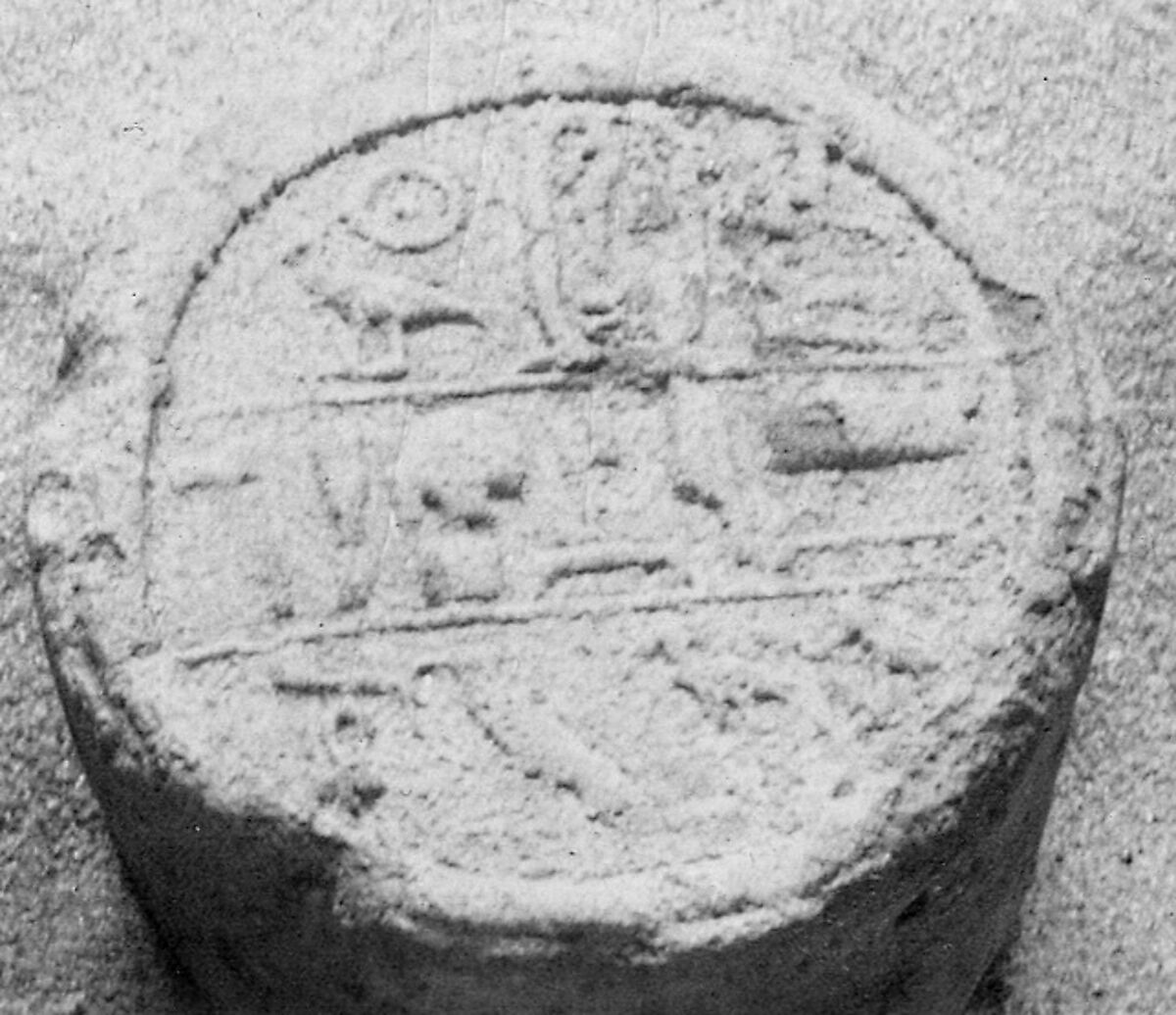 Funerary Cone of First Prophet of Amun Djehuty, Pottery