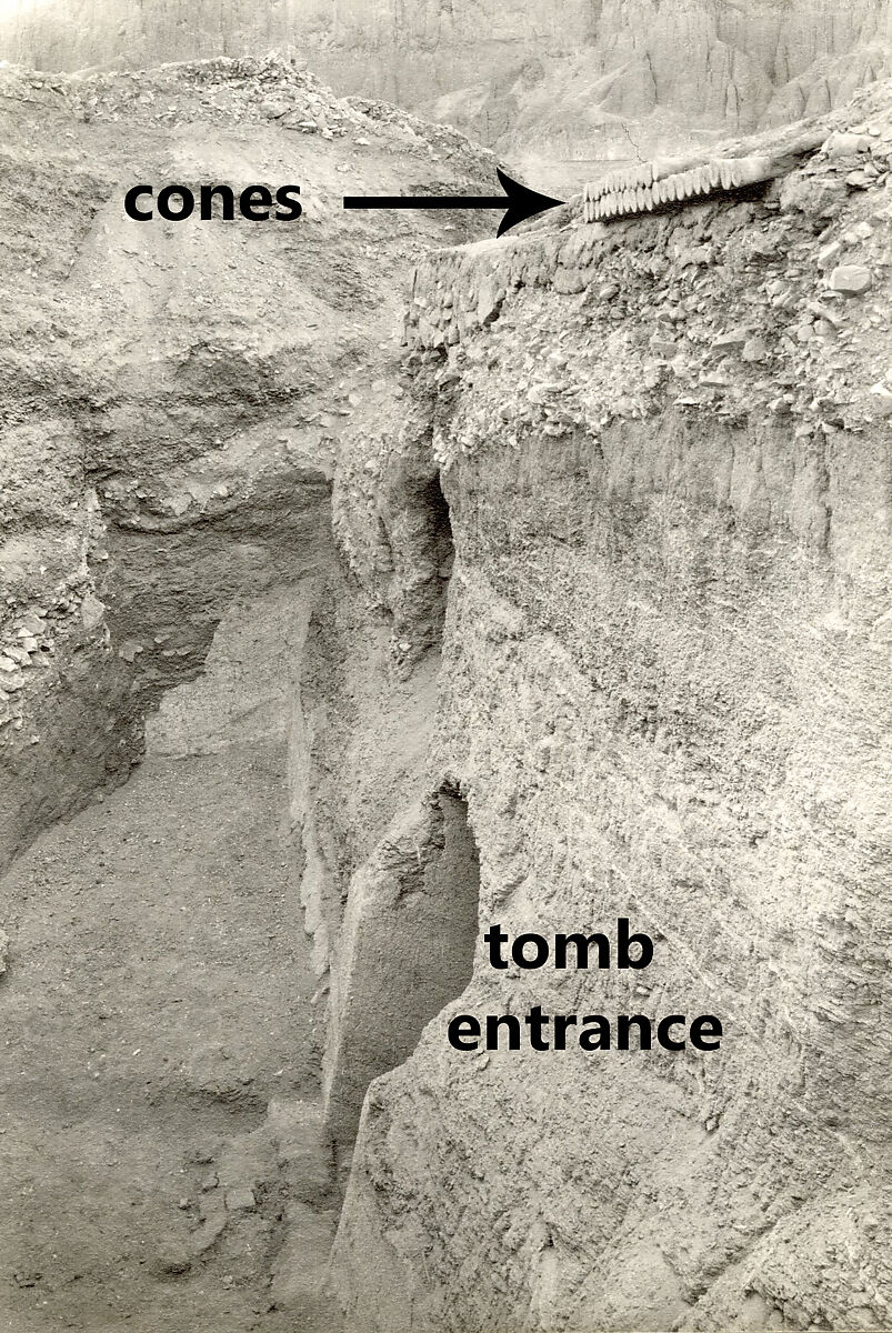 Funerary Cone of the High Priest Ahmose, Pottery