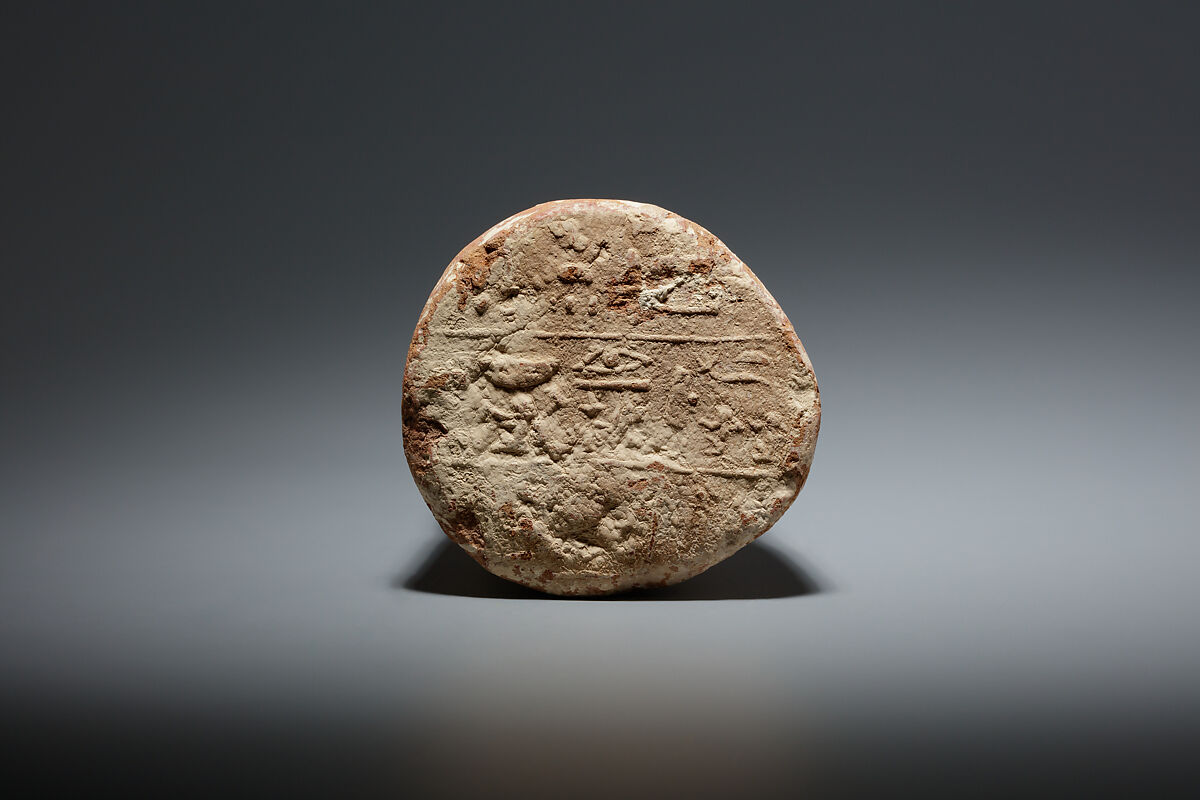 Funerary Cone of the Scribe Nebamun, Pottery 