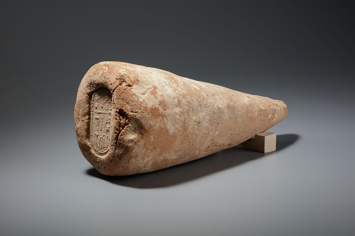 Funerary Cone of the Scribe Wadjmose, Pottery