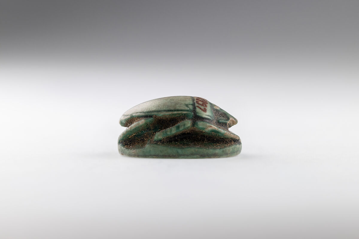 Scarab, Glazed steatite