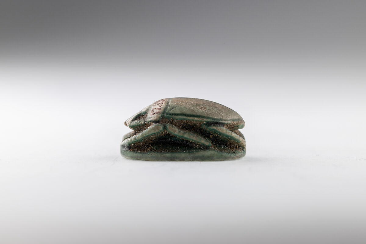 Scarab, Glazed steatite