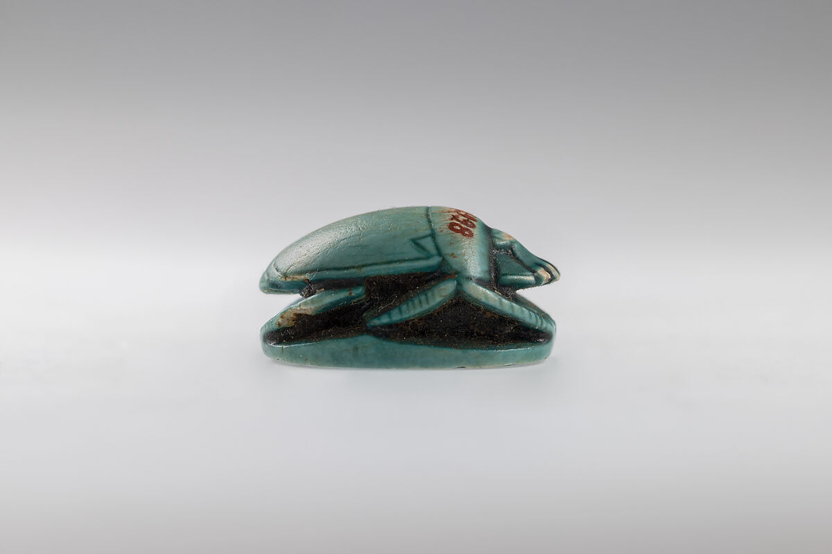 Scarab, Glazed steatite
