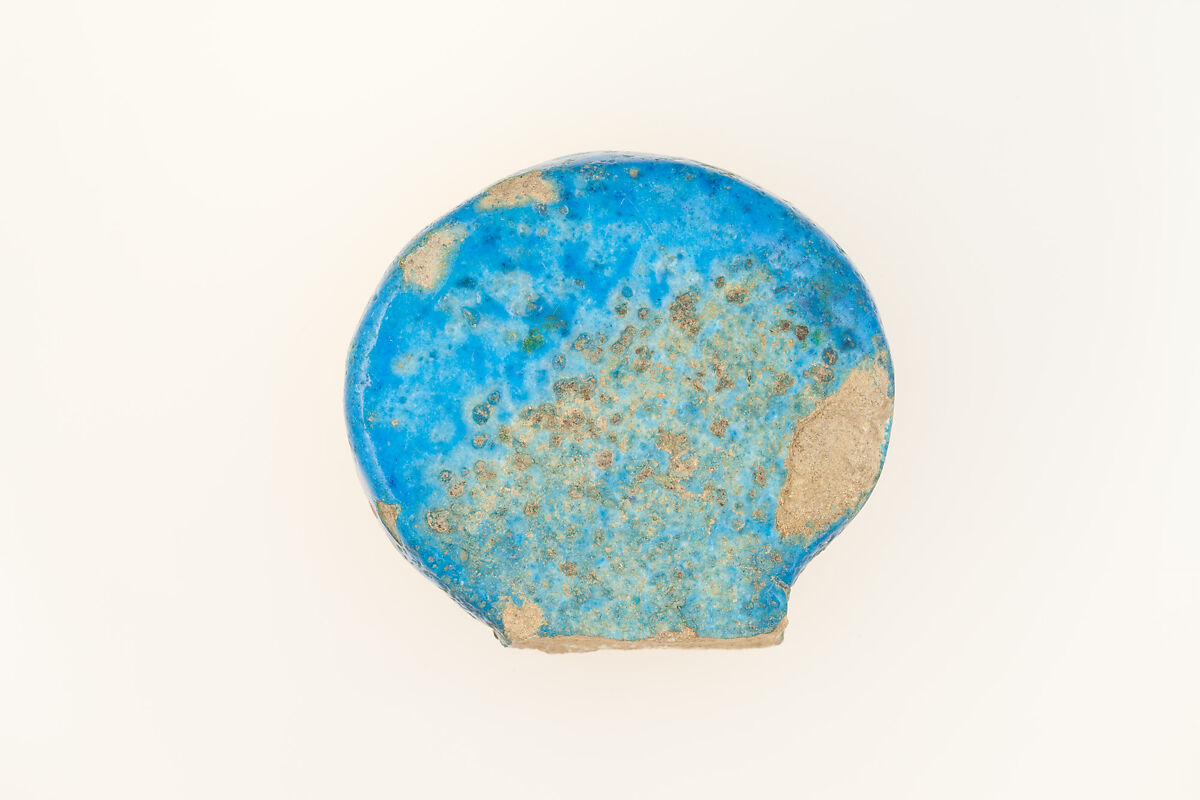 Votive Menat fragments, Faience
