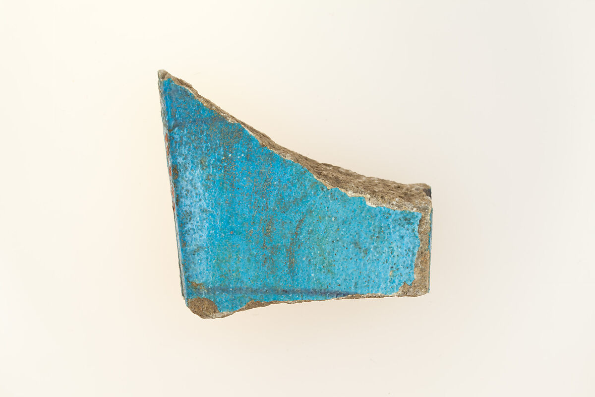 Votive Menat fragments, Faience