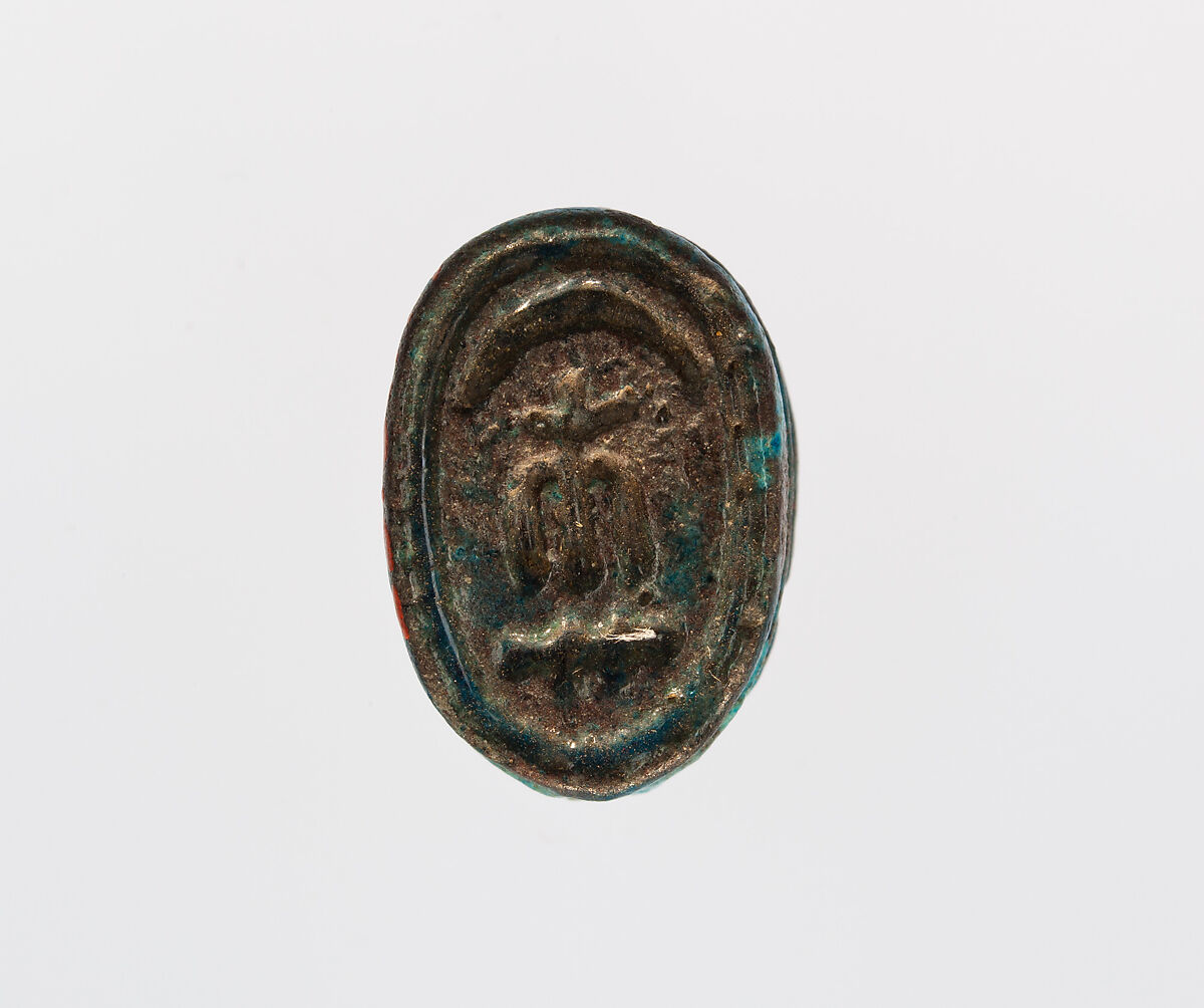 Scarab, Faience 