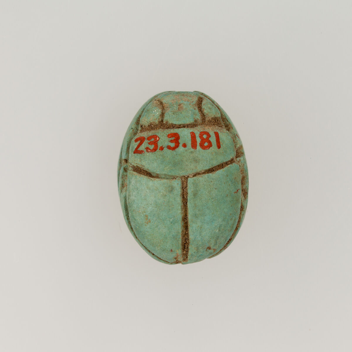 Scarab, Faience 