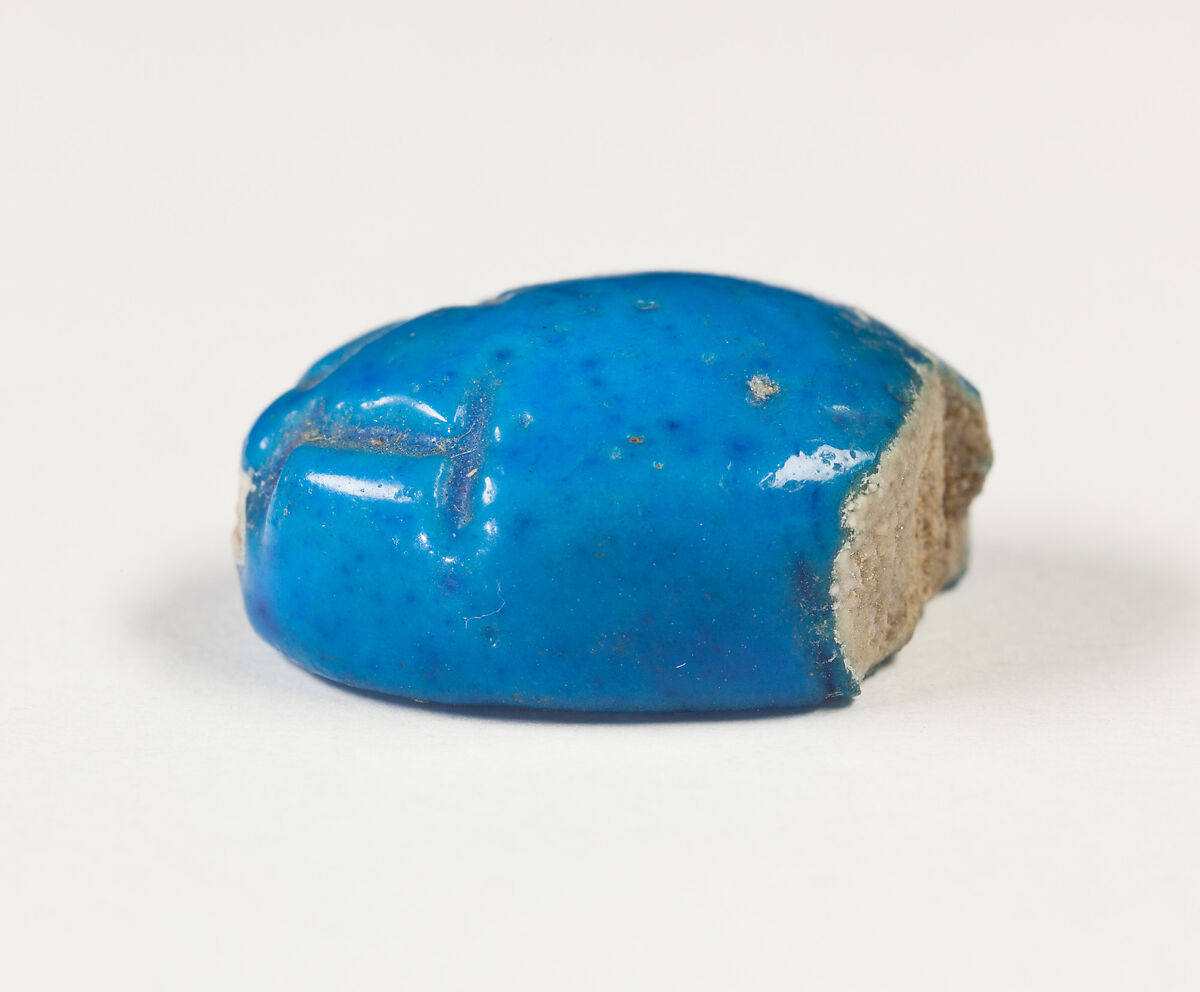 Scarab, Faience