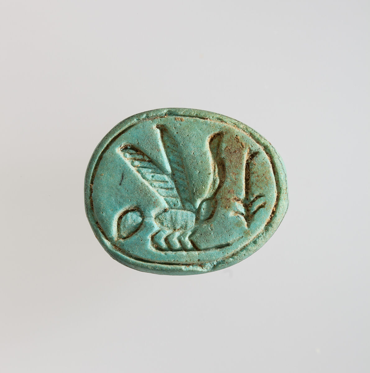 Scarab, Faience 