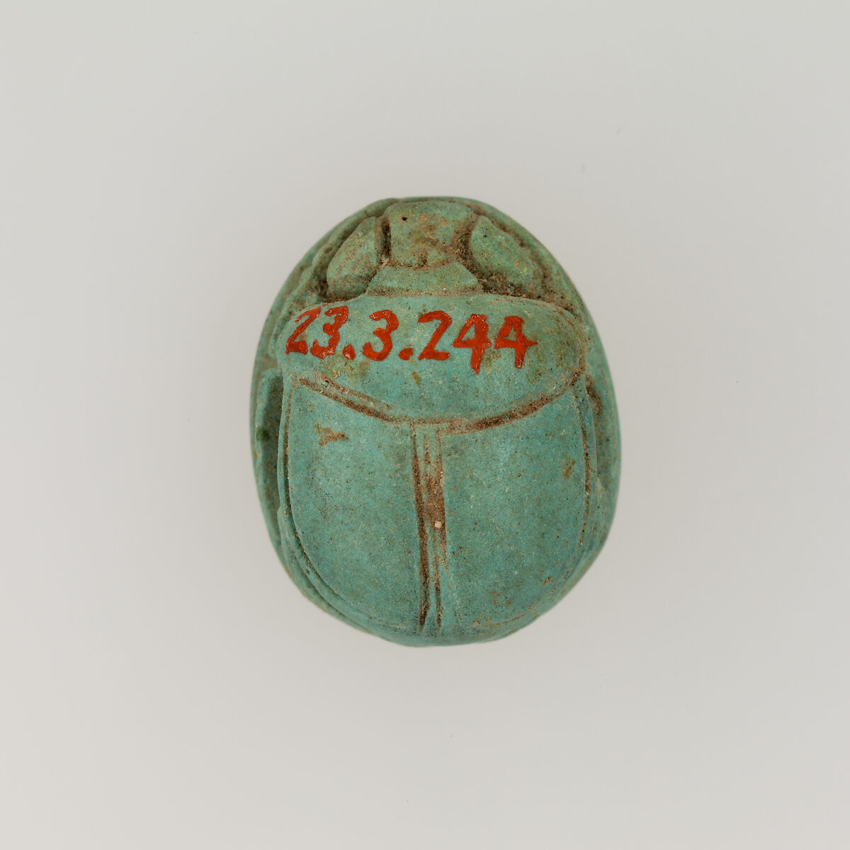 Scarab, Faience