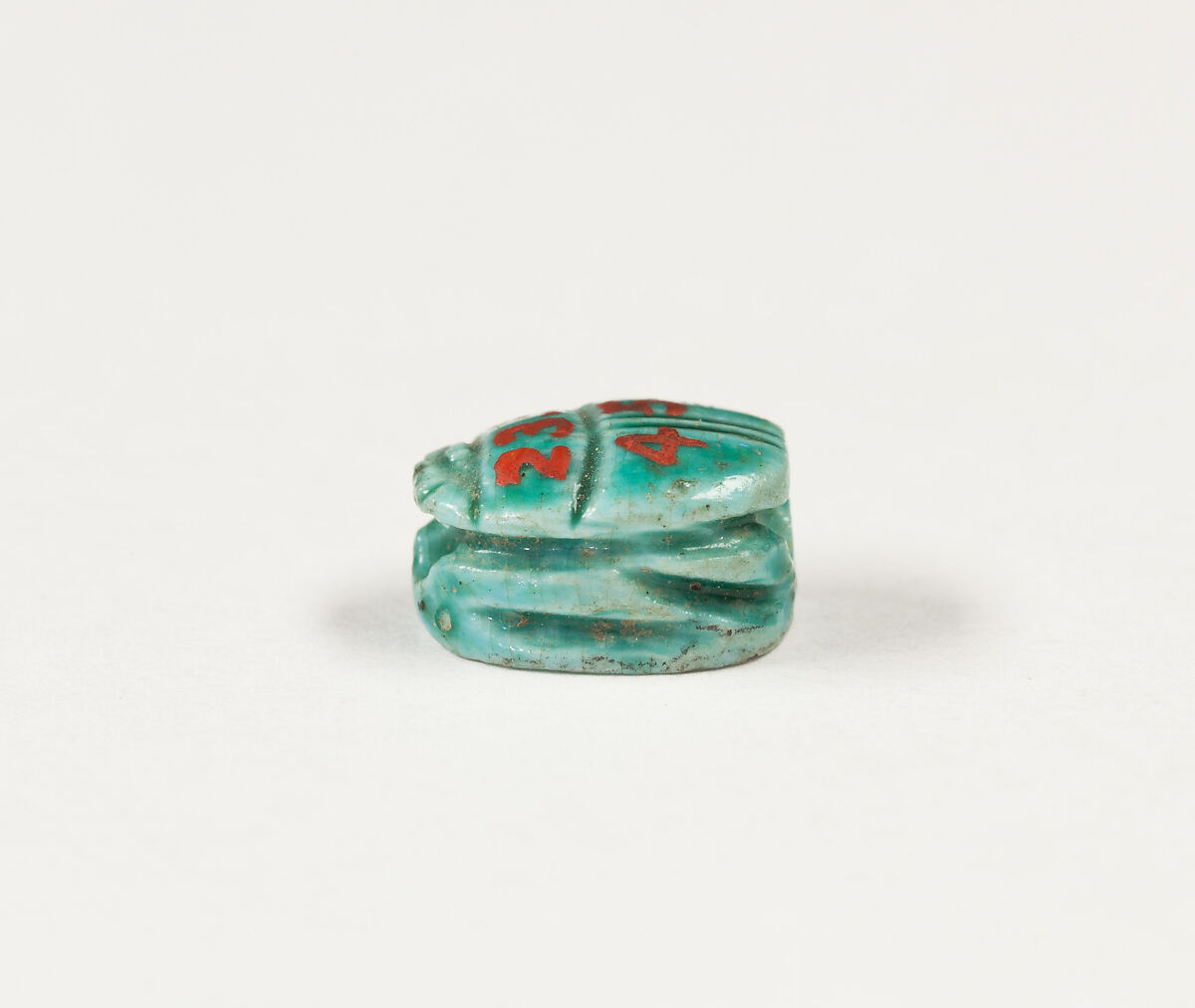 Scarab, Faience