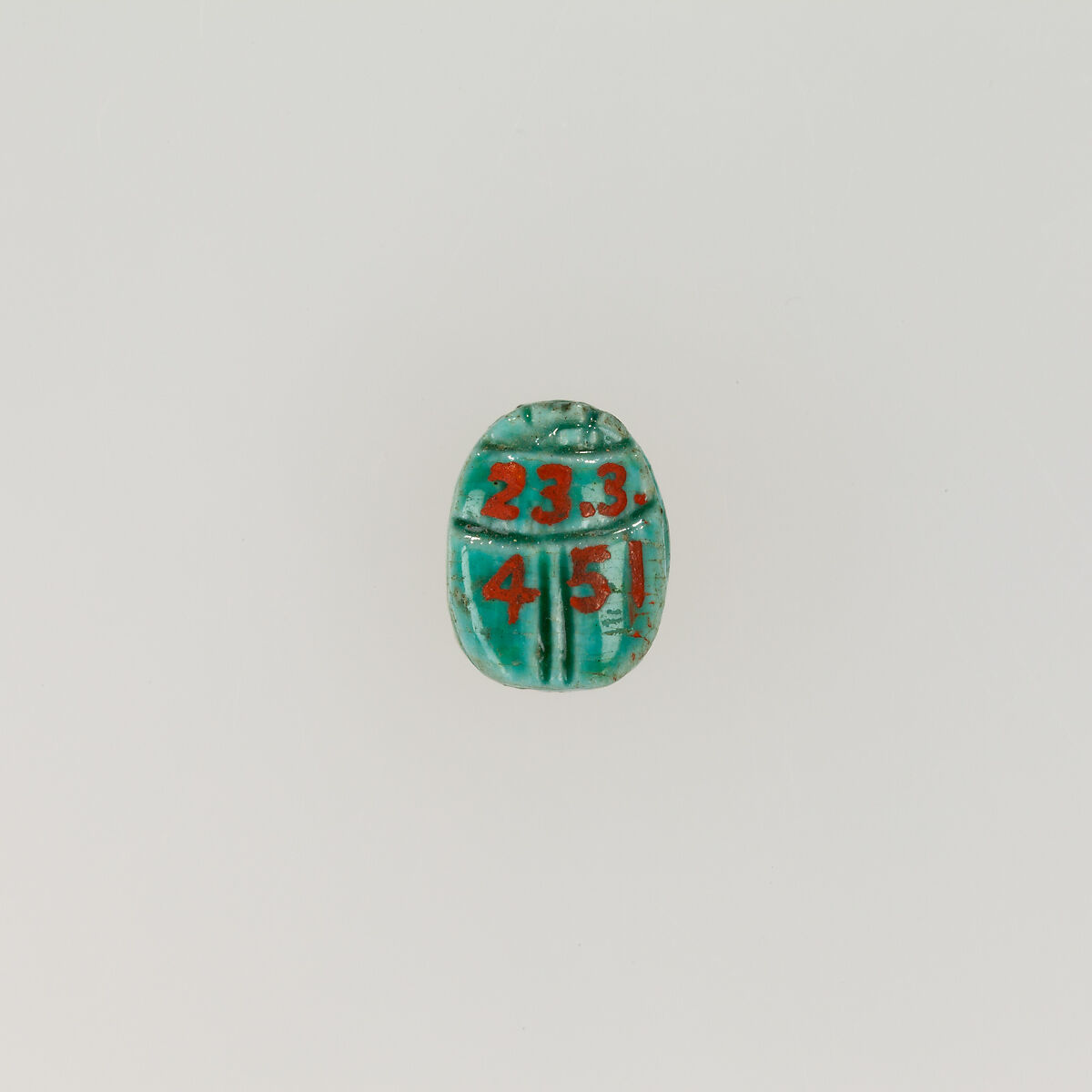 Scarab, Faience