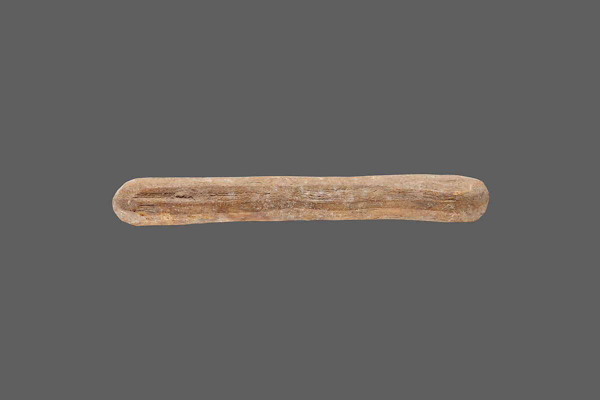 Handle for rope for lowering coffin, Pine wood 