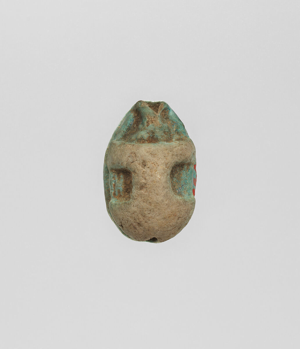 Scarab, Faience