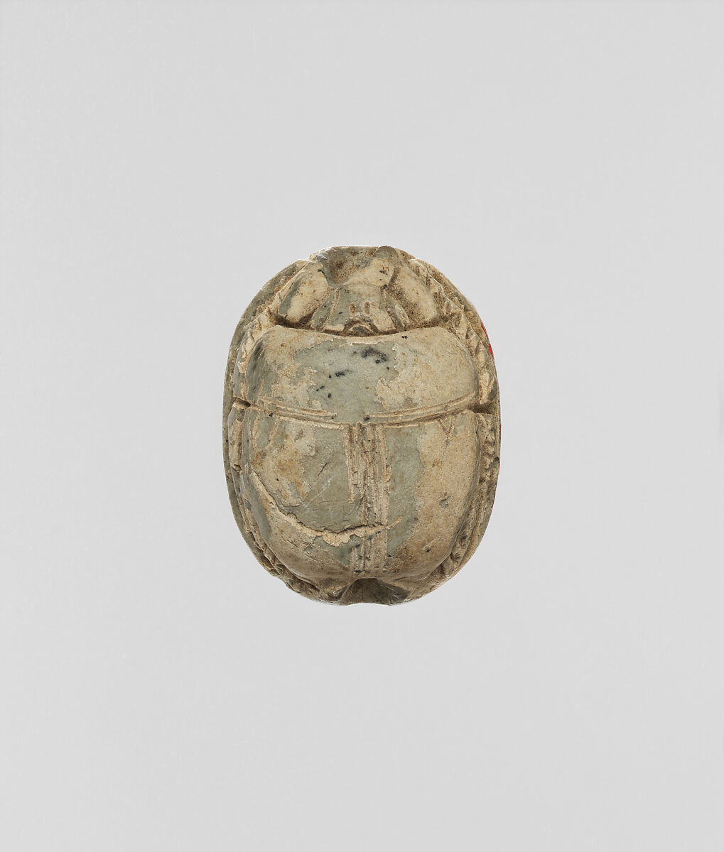 Scarab, Glazed steatite