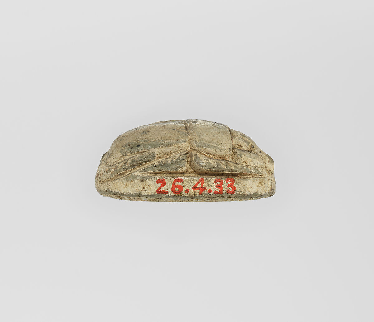 Scarab, Glazed steatite