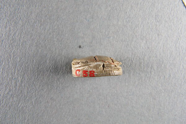 Scarab inscribed with the name of Khafre, Glazed steatite