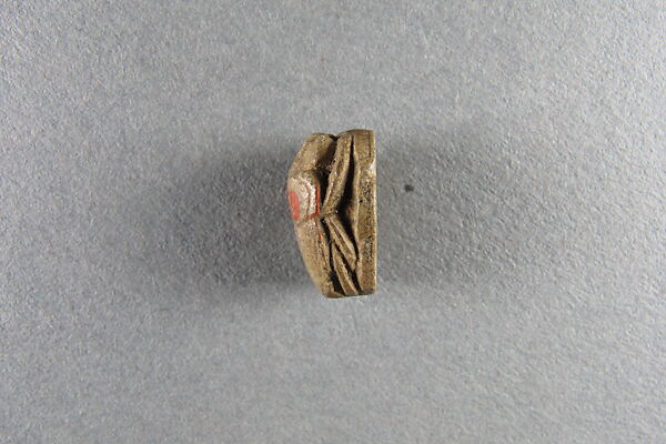 Scarab inscribed for Menkaure, Faience