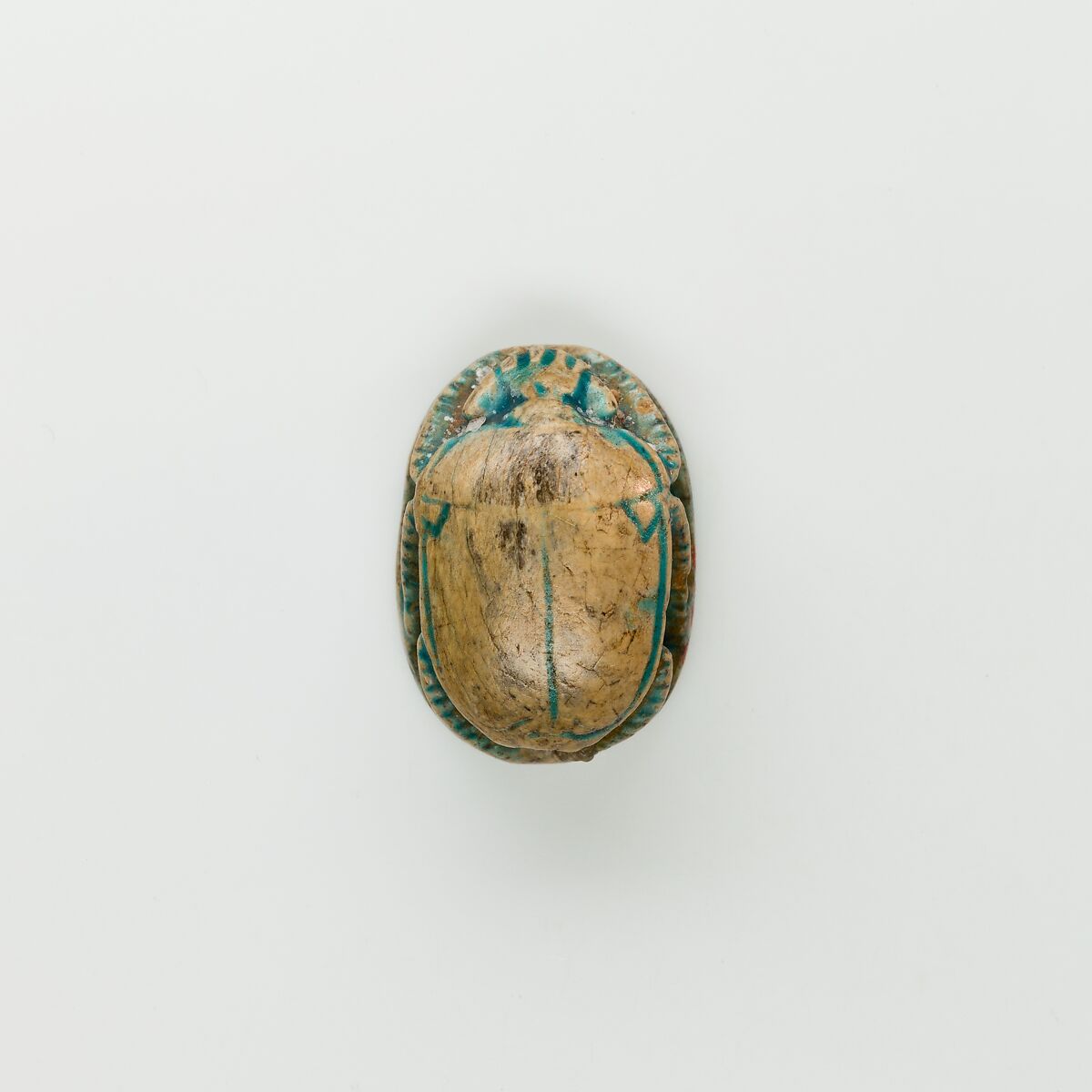 Scarab of Ramesses II, Glazed steatite