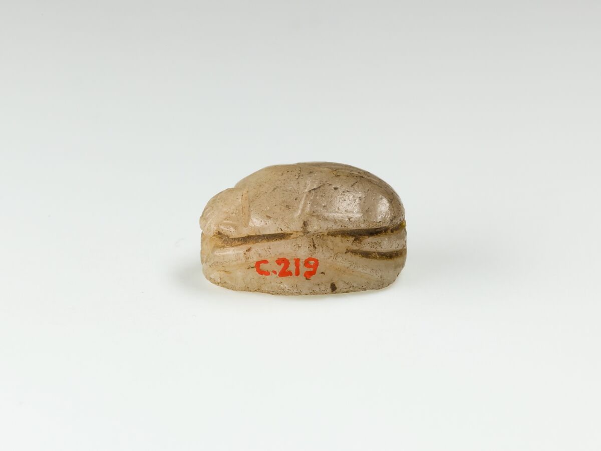 Scarab of Ramesses II, Quartz