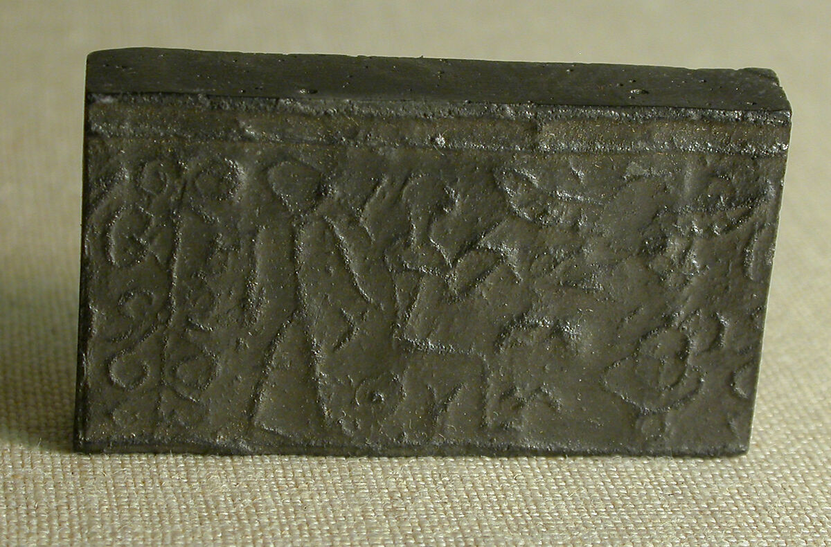 Cylinder seal, Black steatite