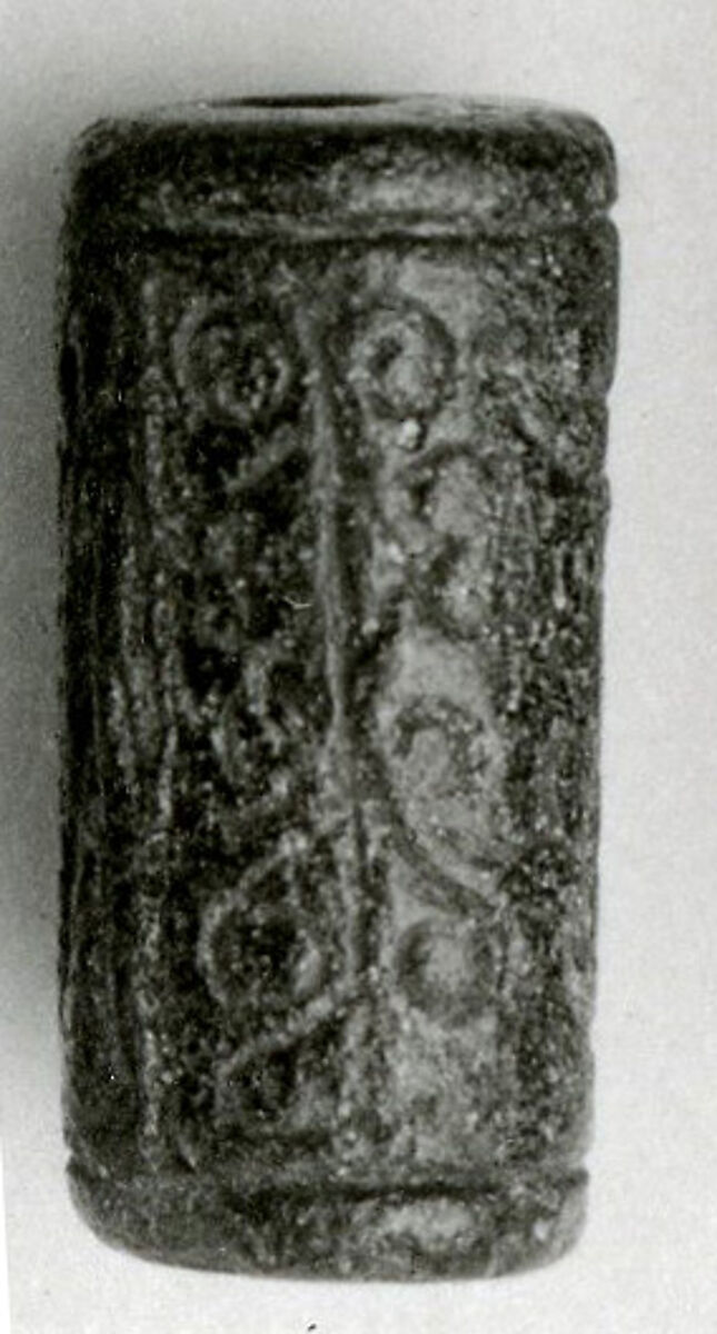 Cylinder seal, Black steatite 