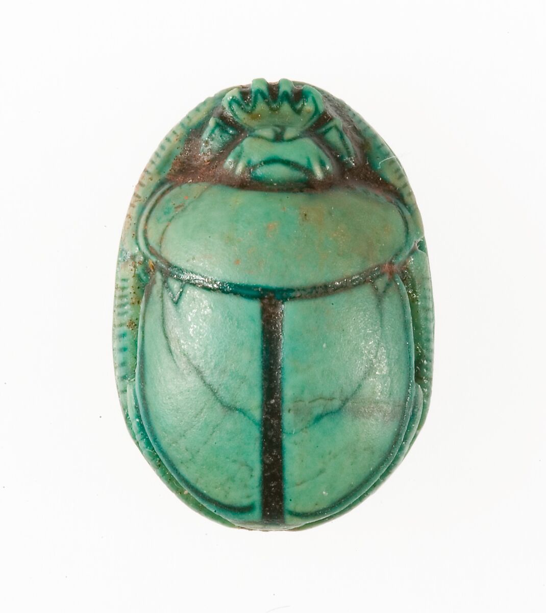 Scarabs from Hatshepsut Foundation Deposits, Steatite (glazed)
