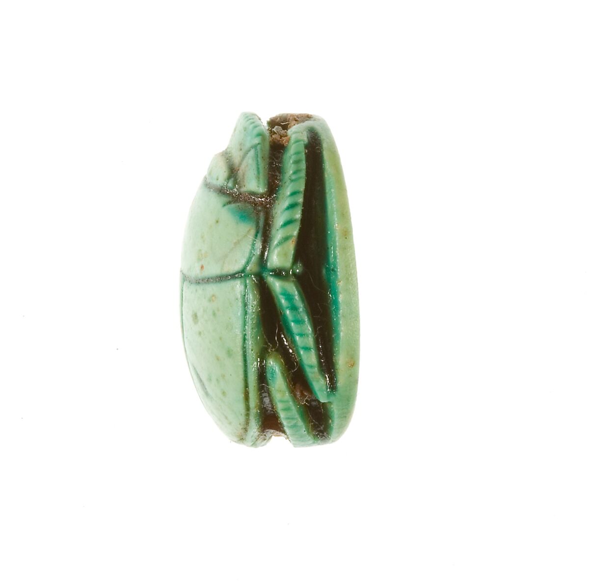 Scarabs from Hatshepsut Foundation Deposits, Steatite (glazed)