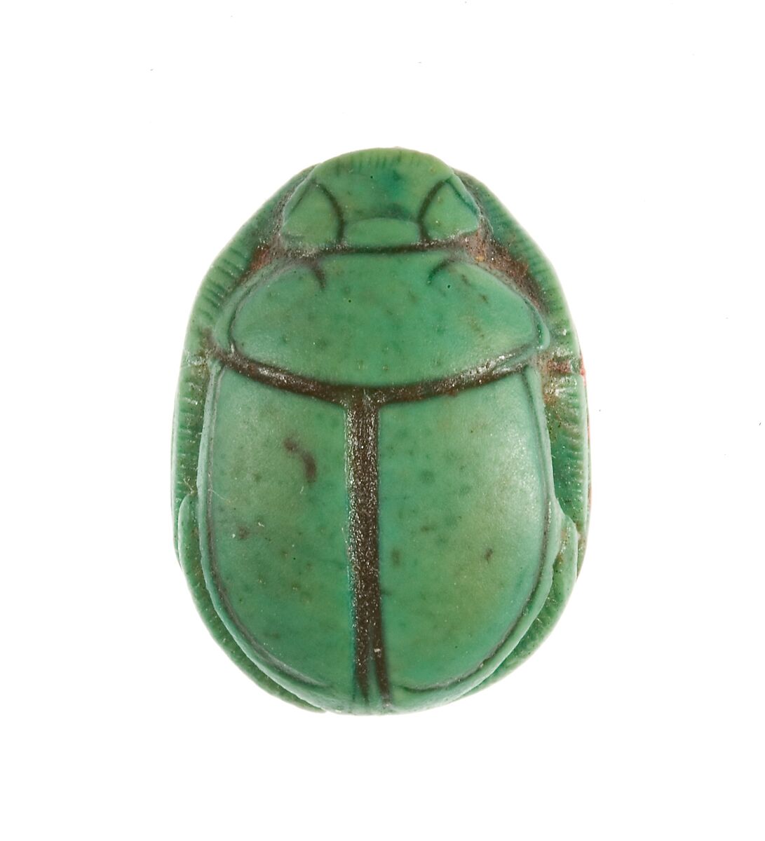 Scarab for Maatkare (Hatshepsut), Beloved of Amun, Steatite (glazed)