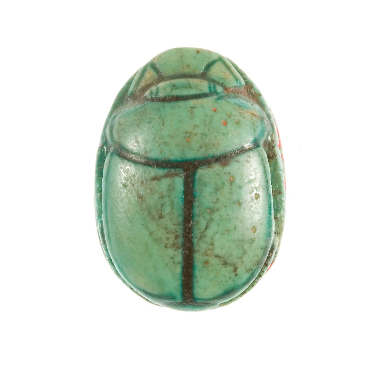 Scarabs Inscribed for the God's Wife Neferure, Steatite (glazed)