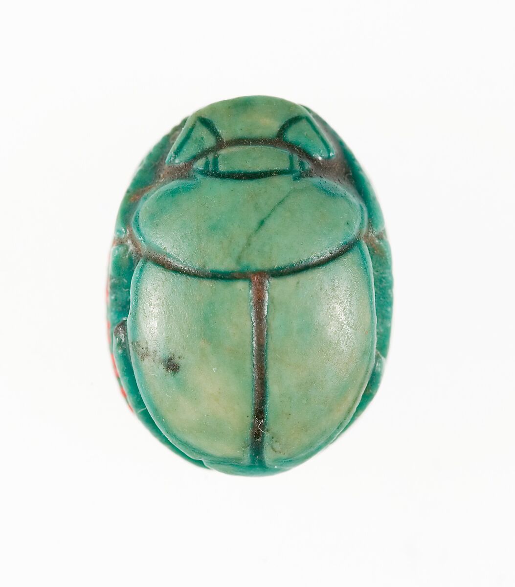 Scarabs Inscribed for the God's Wife Neferure, Steatite (glazed)