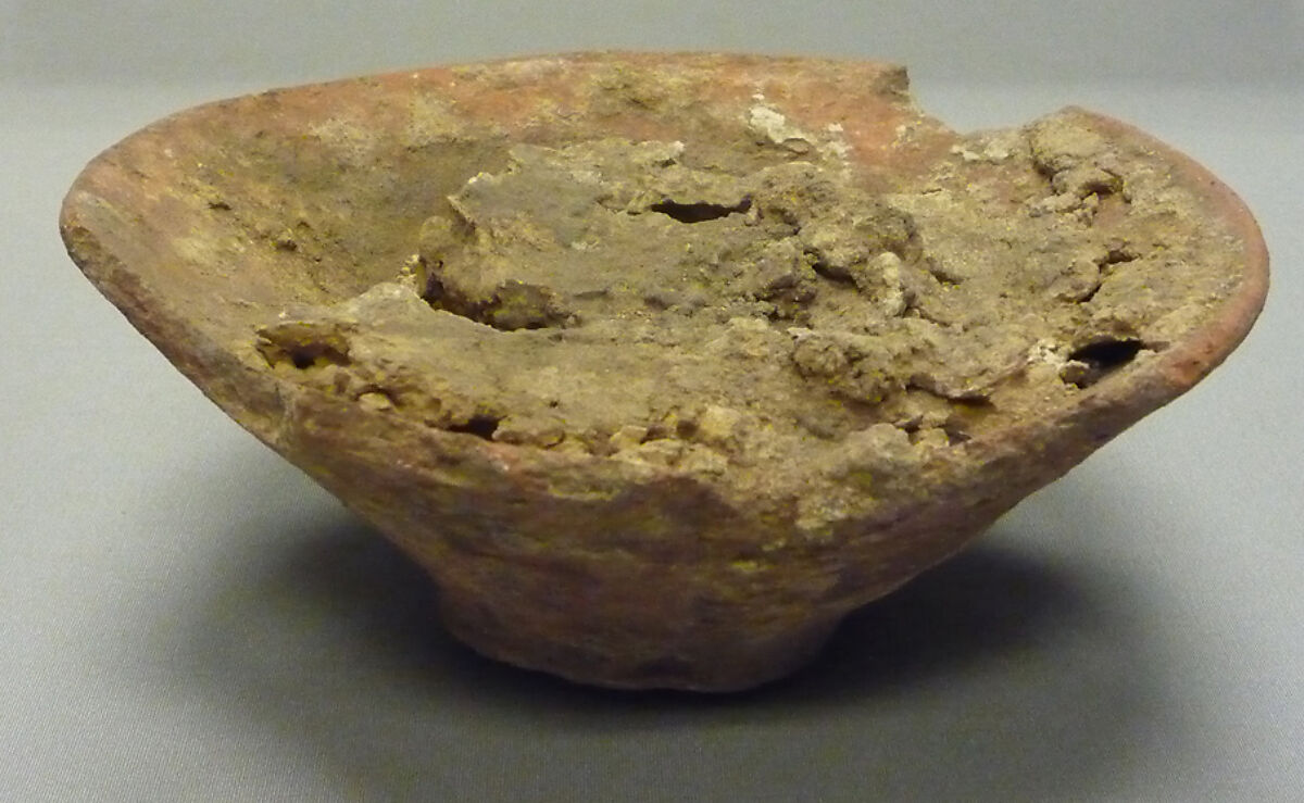 Bowl Containing Resin and Butter, Pottery