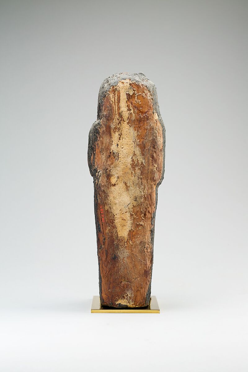 Canopic Coffin in the Form of Duamutef, Wood (sycamore), paint, stucco