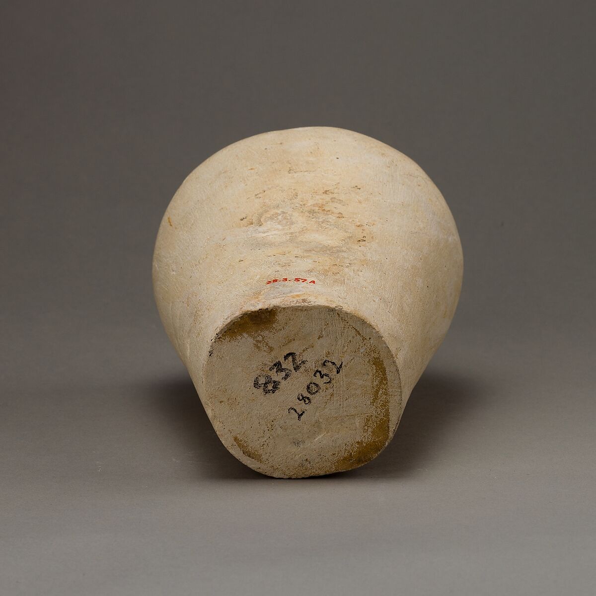 Canopic jar with jackal head, Limestone