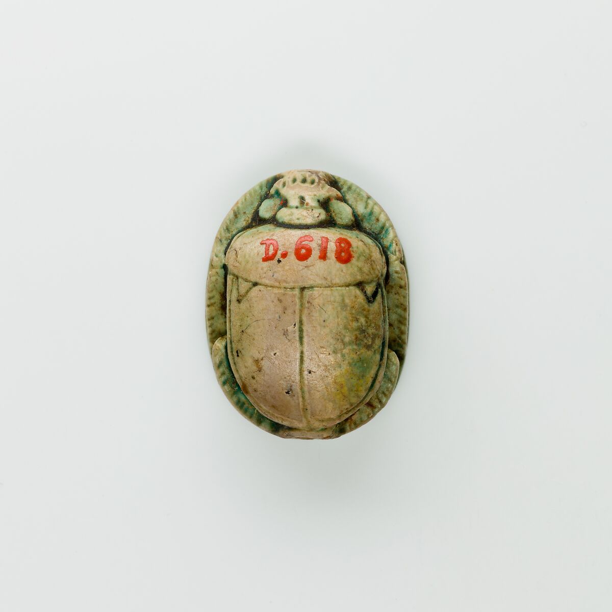 Scarab of Ramesses II, Glazed steatite